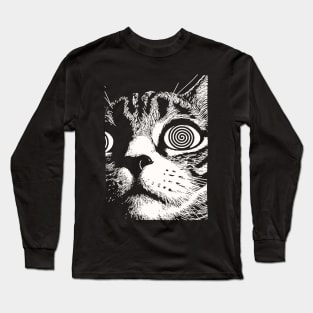 Psychedelic Cat Long Sleeve T-Shirt